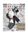 Monopoly Alec - A / 12 x 16 inch / 30 x 40 cm
