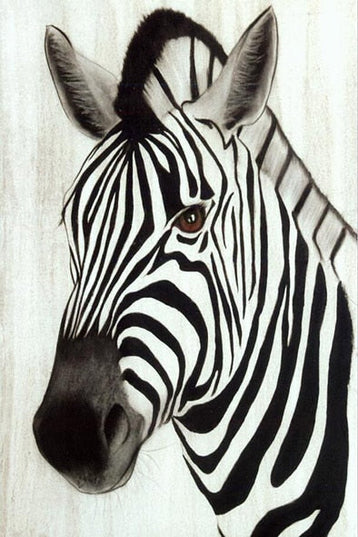 Wild Safari Friends: Cartoon Animal Canvas Poster 