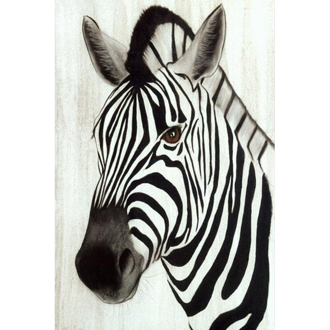 Wild Safari Friends: Cartoon Animal Canvas Poster 