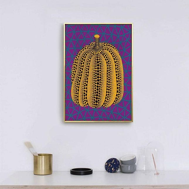 Yayoi Kusama Pumpkin Art Canvas Print - Vibrant & Playful Wall Decor