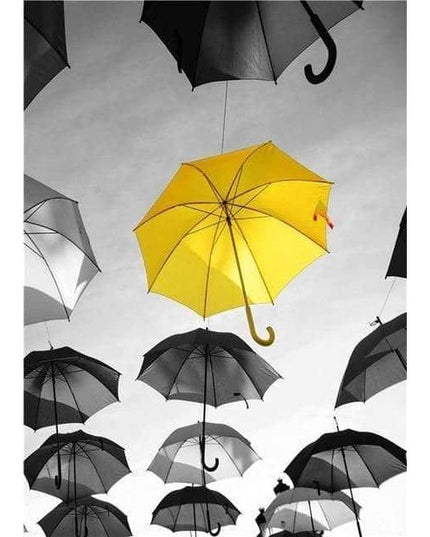 Yellow Landscape Art Canvas Print - Stylish & Artistic Wall Decor for Home or Office