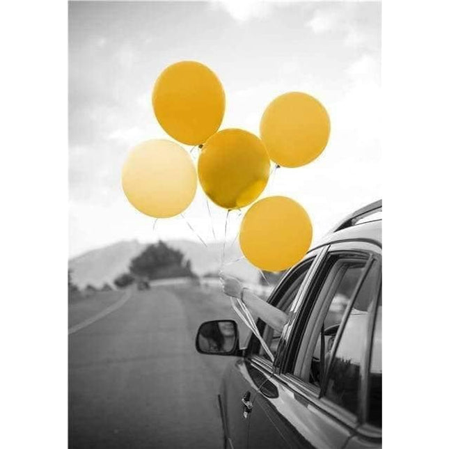 Yellow Landscape Art Canvas Print - Stylish & Artistic Wall Decor for Home or Office