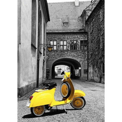 Yellow Landscape Art Canvas Print - Stylish & Artistic Wall Decor for Home or Office