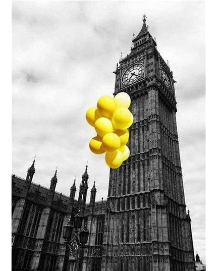 Yellow Landscape Art Canvas Print - Stylish & Artistic Wall Decor for Home or Office