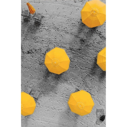 Yellow Landscape Art Canvas Print - Stylish & Artistic Wall Decor for Home or Office