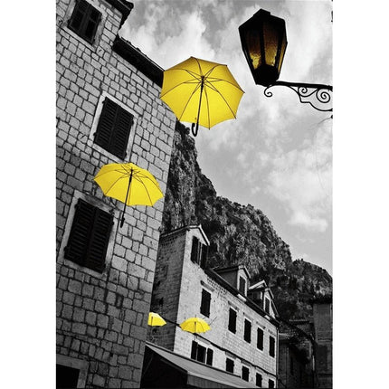 Yellow Landscape Art Canvas Print - Stylish & Artistic Wall Decor for Home or Office