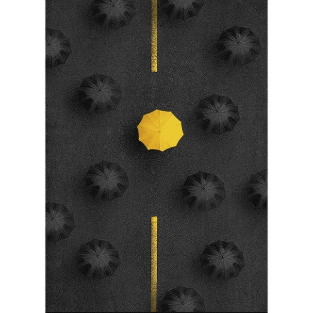Yellow Landscape Art Canvas Print - Stylish & Artistic Wall Decor for Home or Office