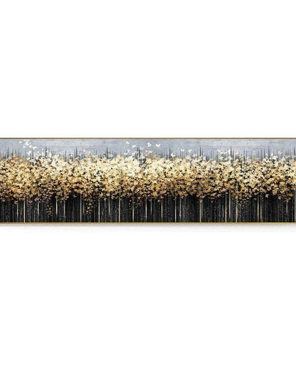 Yellow Leaf & Butterfly Art Canvas Print - Playful & Vibrant Wall Decor for Home or Office