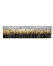 black golden forestA / 12 x 47 inch / 30 x 120 cm
