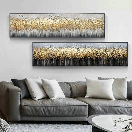 Yellow Leaf & Butterfly Art Canvas Print - Playful & Vibrant Wall Decor for Home or Office