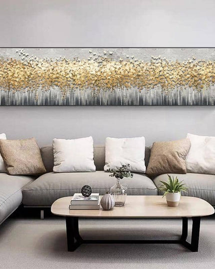 Yellow Leaf & Butterfly Art Canvas Print - Playful & Vibrant Wall Decor for Home or Office