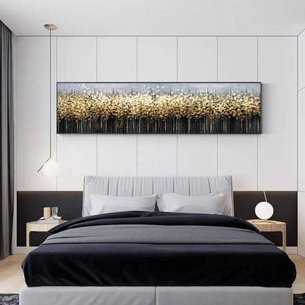 Yellow Leaf & Butterfly Art Canvas Print - Playful & Vibrant Wall Decor for Home or Office