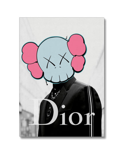 Fashion Forward: KAWS x Dior Stylish Statement - Gallerie Canvas